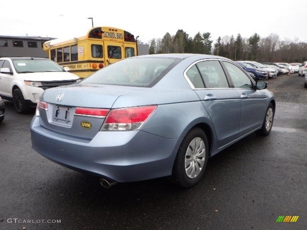 2011 Accord LX Sedan - Celestial Blue Metallic / Gray photo #6