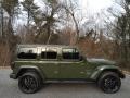2021 Sarge Green Jeep Wrangler Unlimited Sahara 4xe Hybrid  photo #5