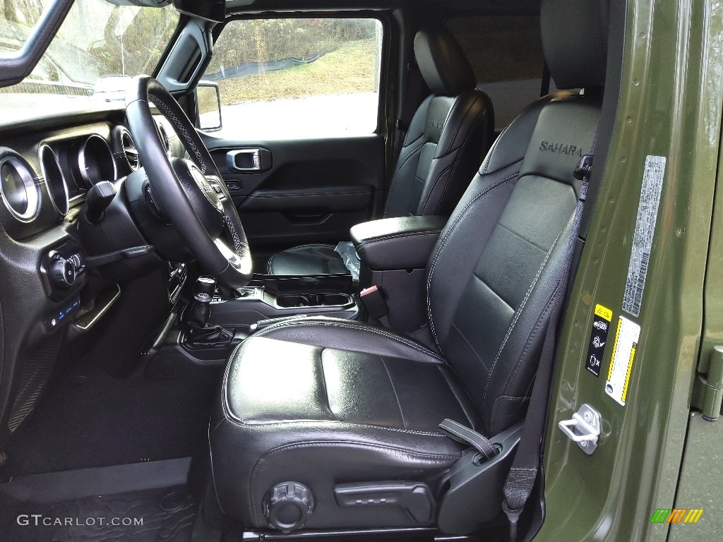 2021 Jeep Wrangler Unlimited Sahara 4xe Hybrid Front Seat Photo #145339935