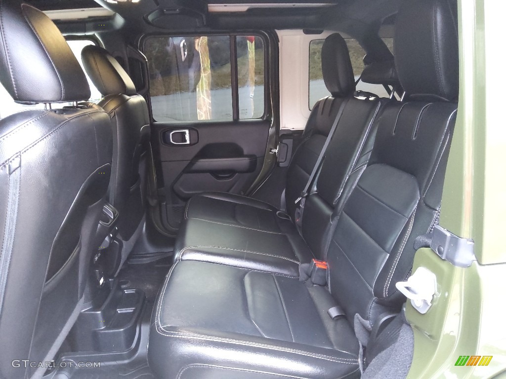 2021 Jeep Wrangler Unlimited Sahara 4xe Hybrid Rear Seat Photo #145340001