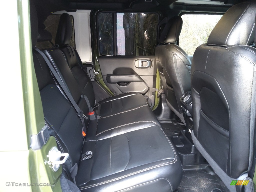 2021 Jeep Wrangler Unlimited Sahara 4xe Hybrid Rear Seat Photos