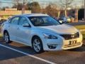 2014 Pearl White Nissan Altima 2.5 SV  photo #3