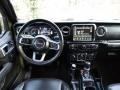 Black 2021 Jeep Wrangler Unlimited Sahara 4xe Hybrid Dashboard
