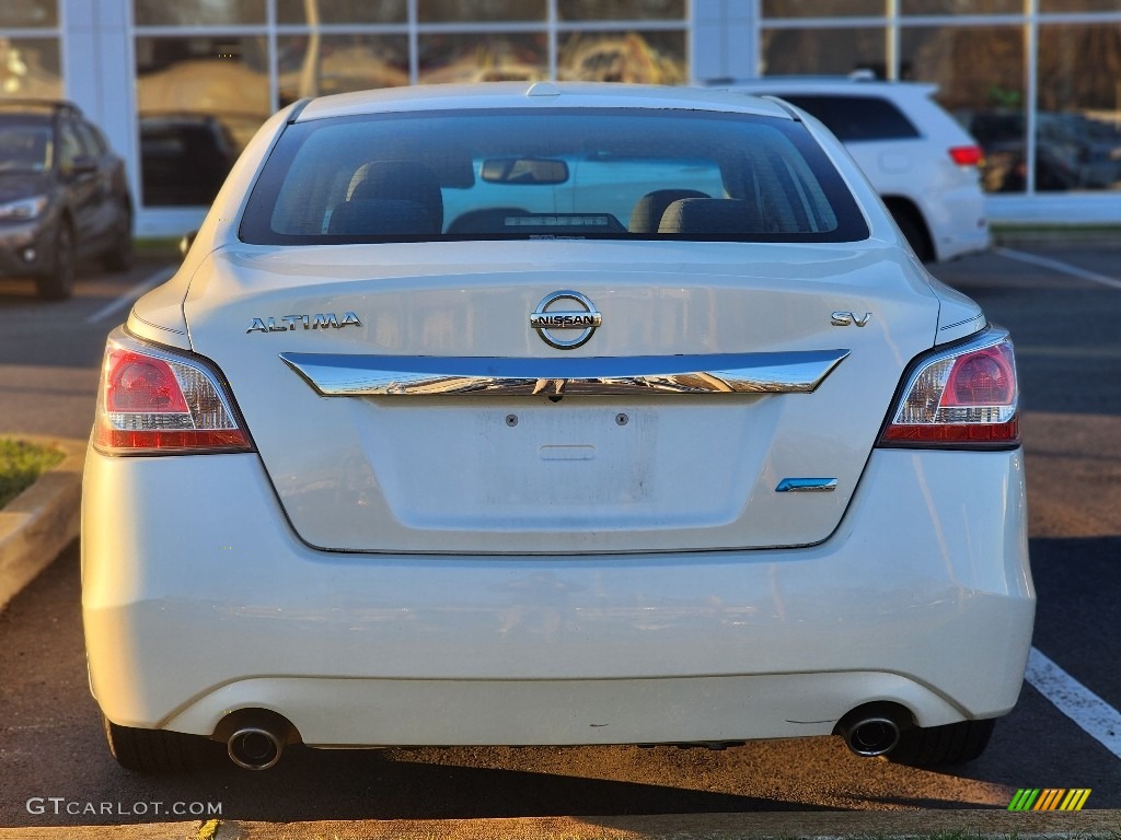 2014 Altima 2.5 SV - Pearl White / Charcoal photo #7
