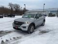 2020 Iconic Silver Metallic Ford Explorer XLT 4WD  photo #1