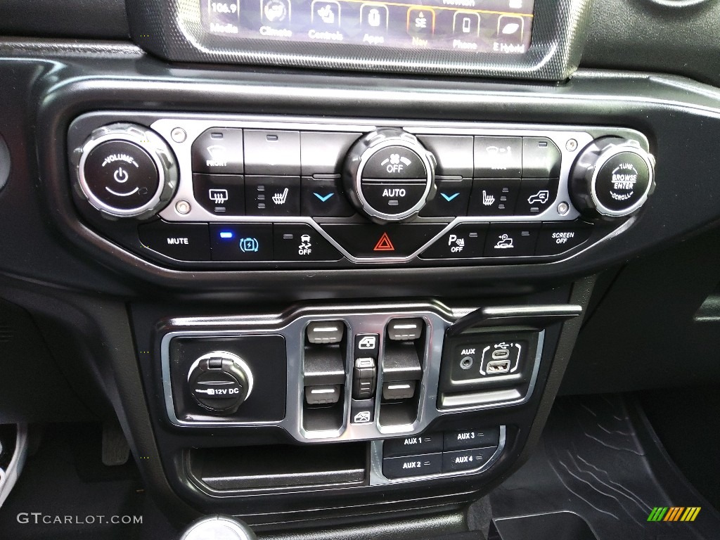 2021 Jeep Wrangler Unlimited Sahara 4xe Hybrid Controls Photos