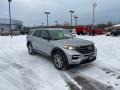 2020 Iconic Silver Metallic Ford Explorer XLT 4WD  photo #3