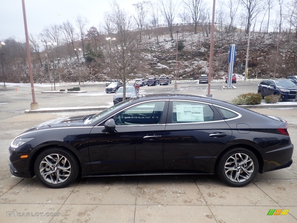 Carbon Blue 2023 Hyundai Sonata SEL Exterior Photo #145340574