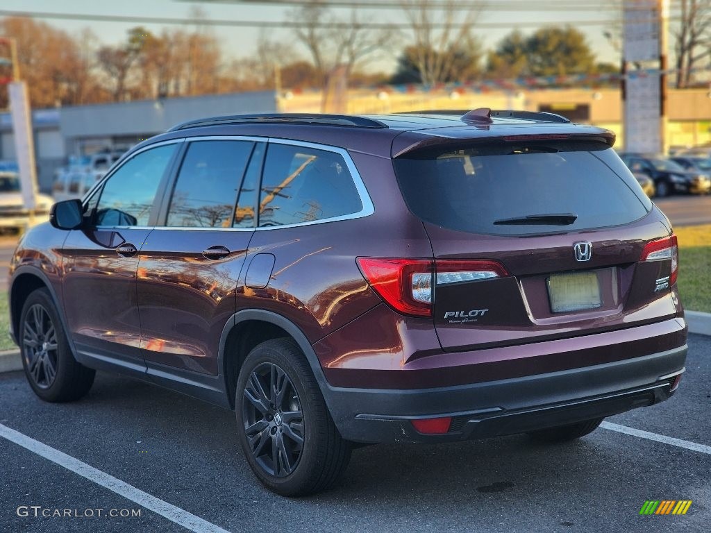 2022 Pilot Special Edition AWD - Deep Scarlet Pearl / Beige photo #8