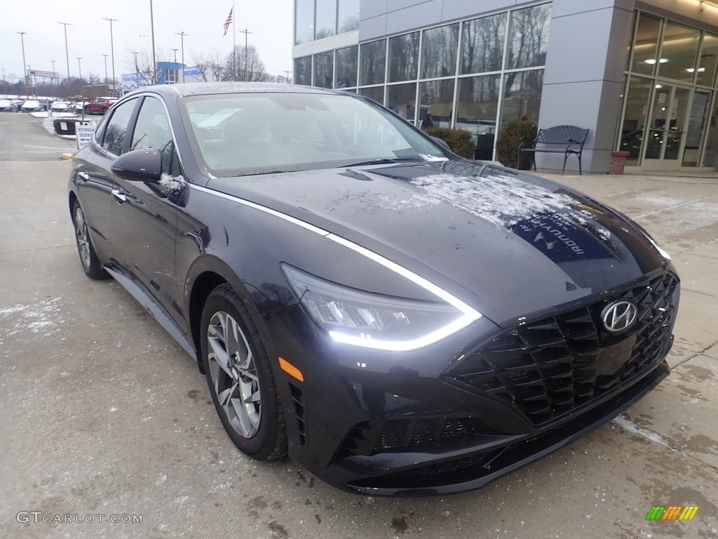 Carbon Blue 2023 Hyundai Sonata SEL Exterior Photo #145340637