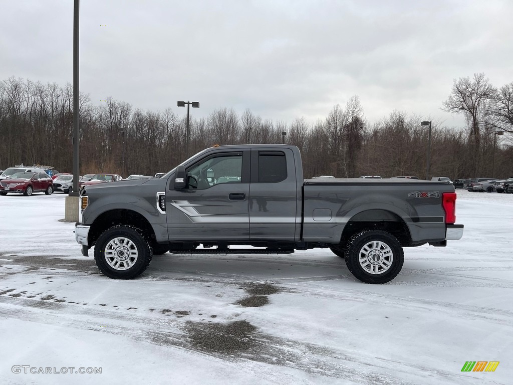 2019 F250 Super Duty XL SuperCab 4x4 - Magnetic / Earth Gray photo #8