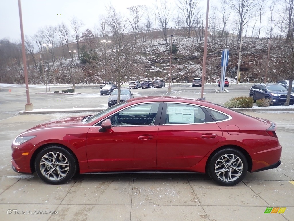 Ultimate Red 2023 Hyundai Sonata SEL Exterior Photo #145340961