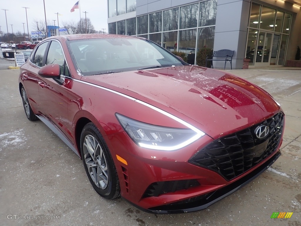 Ultimate Red 2023 Hyundai Sonata SEL Exterior Photo #145341027