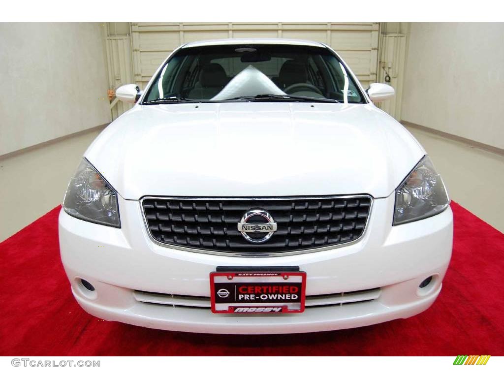 2006 Altima 2.5 S Special Edition - Satin White Pearl / Charcoal photo #14