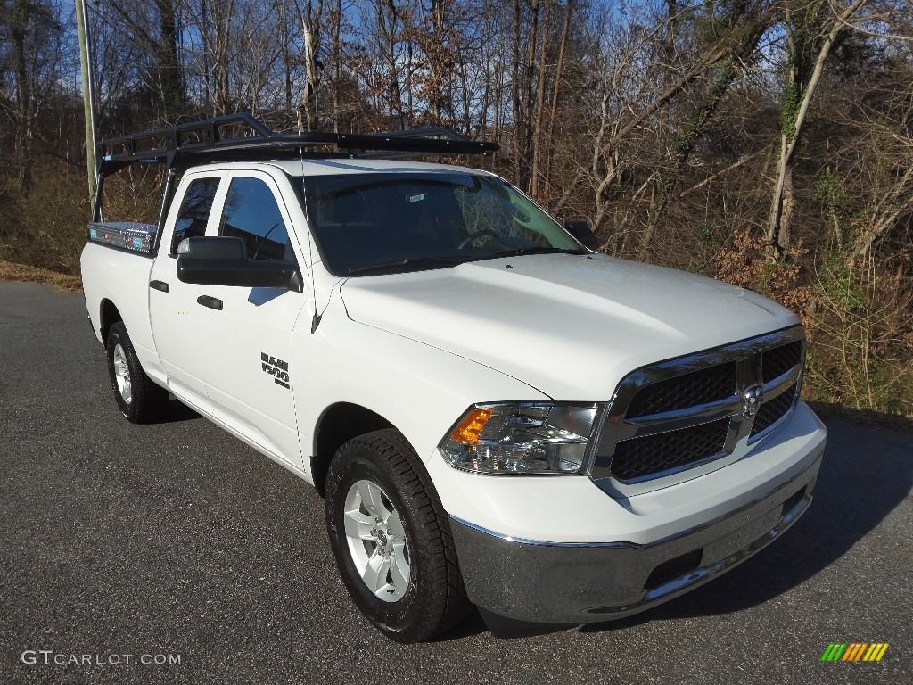 Bright White 2022 Ram 1500 Classic Quad Cab 4x4 Exterior Photo #145342119