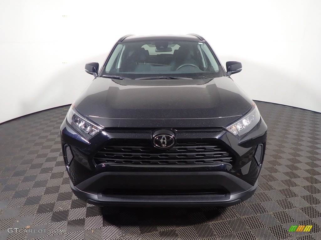 2021 RAV4 LE AWD - Midnight Black Metallic / Black photo #5