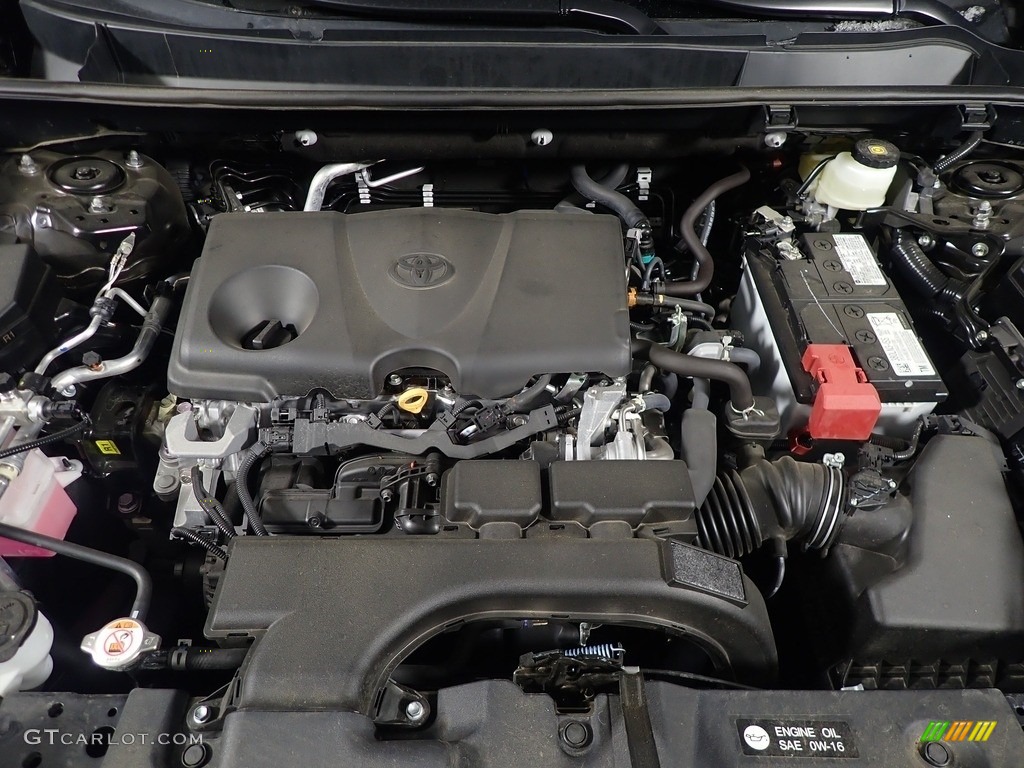 2021 RAV4 LE AWD - Midnight Black Metallic / Black photo #7