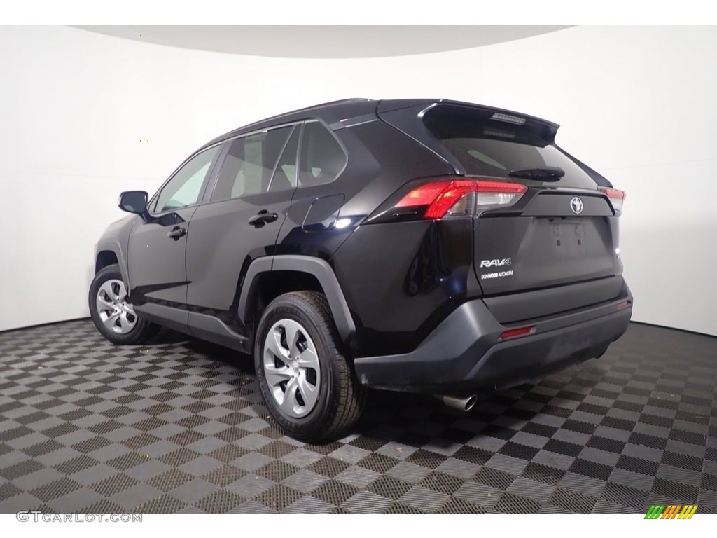 2021 RAV4 LE AWD - Midnight Black Metallic / Black photo #10