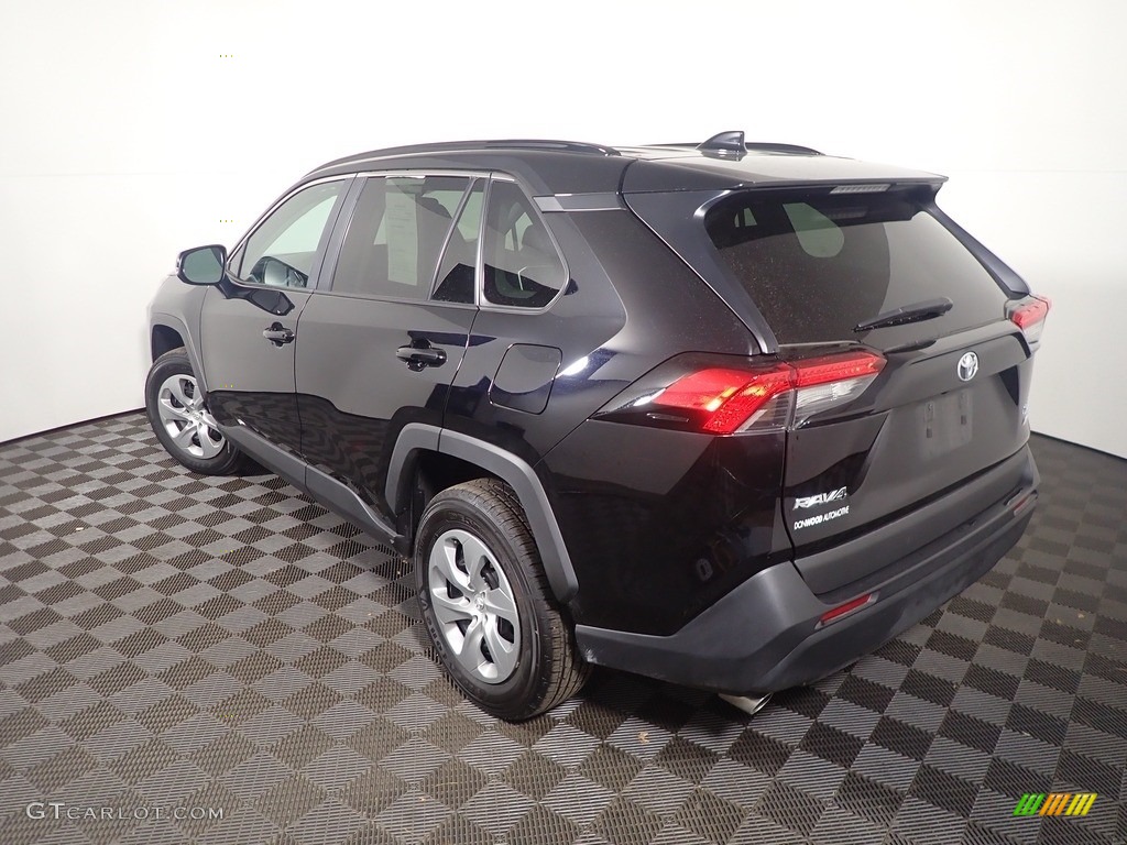 2021 RAV4 LE AWD - Midnight Black Metallic / Black photo #11