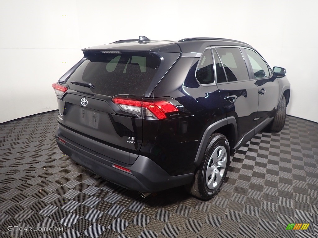2021 RAV4 LE AWD - Midnight Black Metallic / Black photo #16
