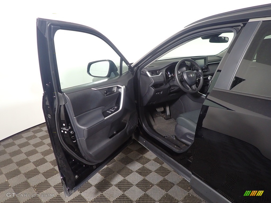 2021 RAV4 LE AWD - Midnight Black Metallic / Black photo #17