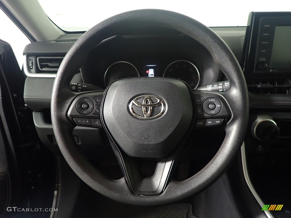 2021 RAV4 LE AWD - Midnight Black Metallic / Black photo #21