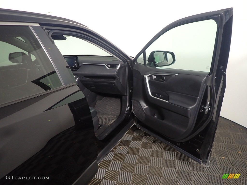 2021 RAV4 LE AWD - Midnight Black Metallic / Black photo #32