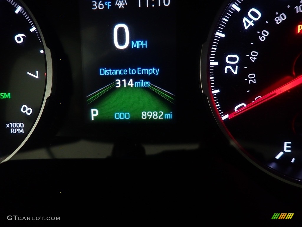 2021 RAV4 LE AWD - Midnight Black Metallic / Black photo #37