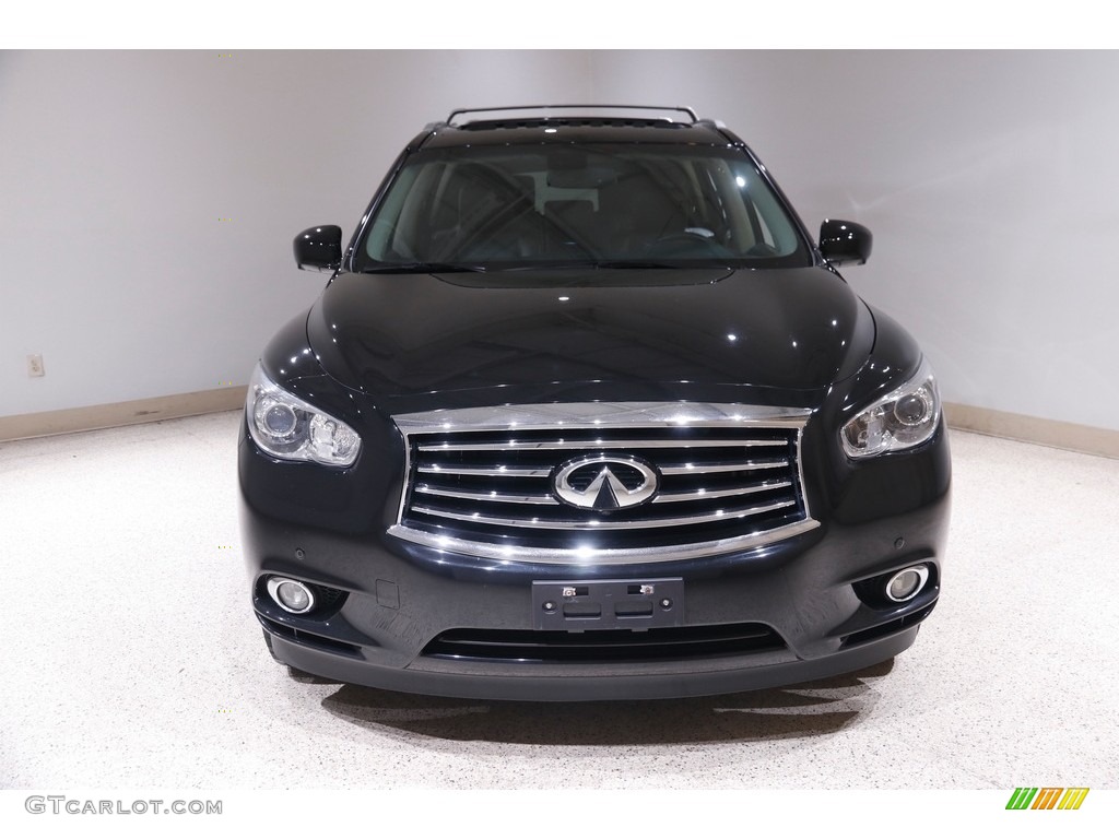 2014 QX60 3.5 AWD - Black Obsidian / Java photo #2