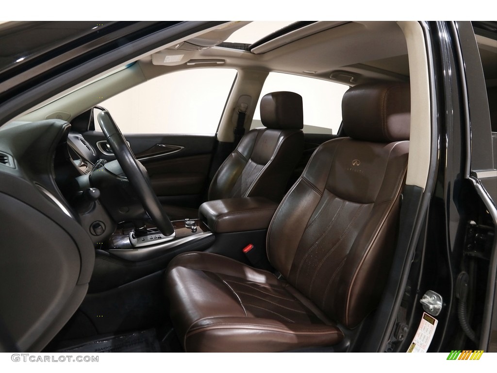2014 QX60 3.5 AWD - Black Obsidian / Java photo #5