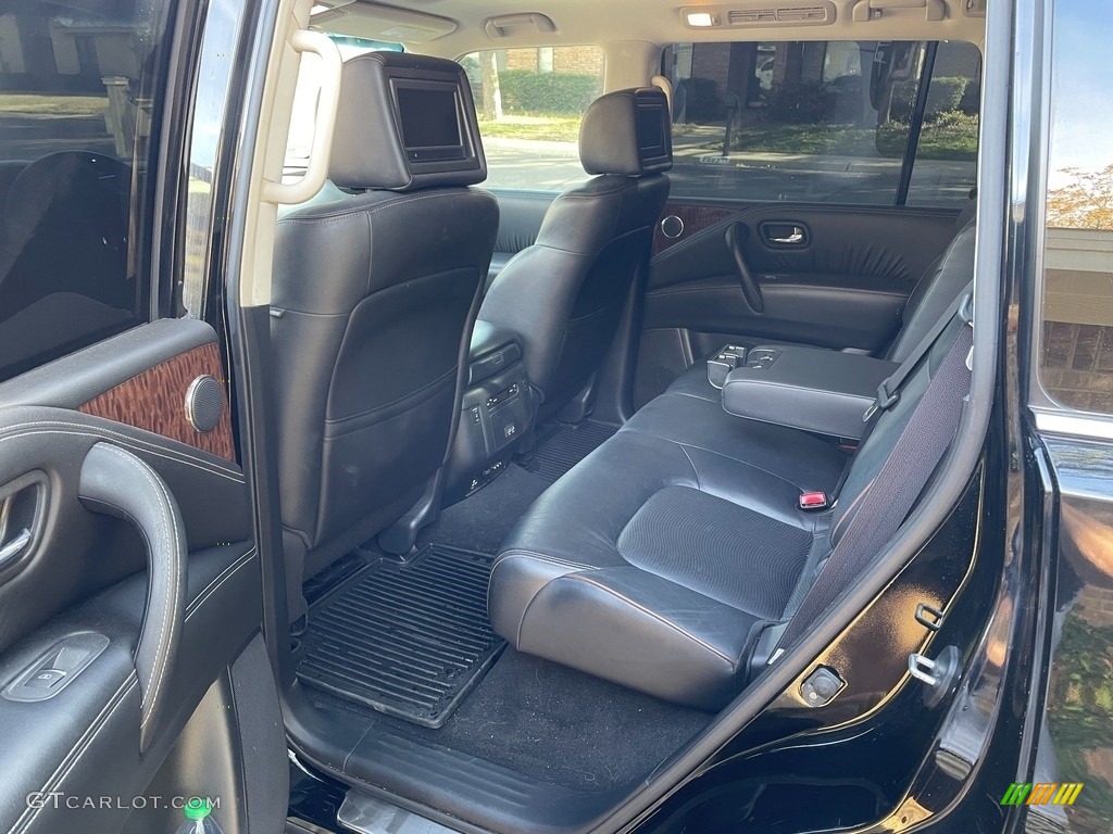 2017 Nissan Armada Platinum Rear Seat Photo #145343040