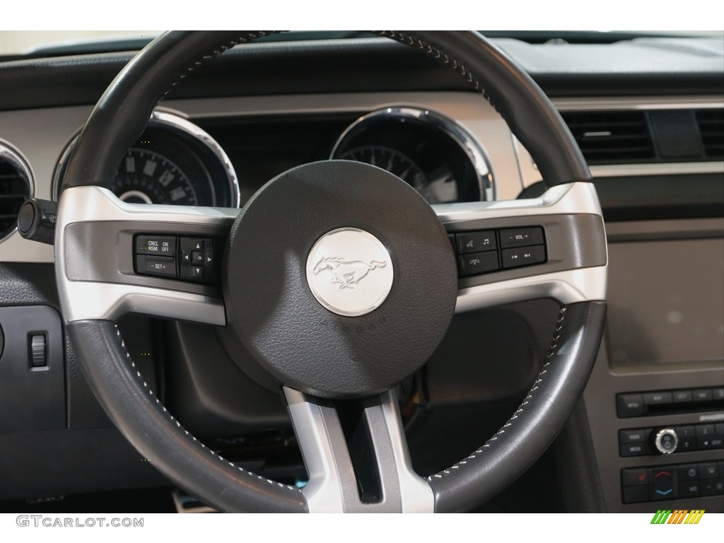 2014 Ford Mustang V6 Premium Convertible Steering Wheel Photos