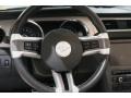 Medium Stone 2014 Ford Mustang V6 Premium Convertible Steering Wheel