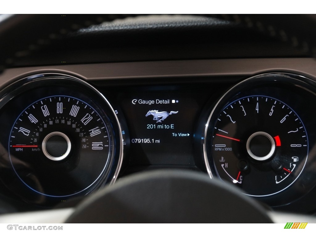 2014 Ford Mustang V6 Premium Convertible Gauges Photos