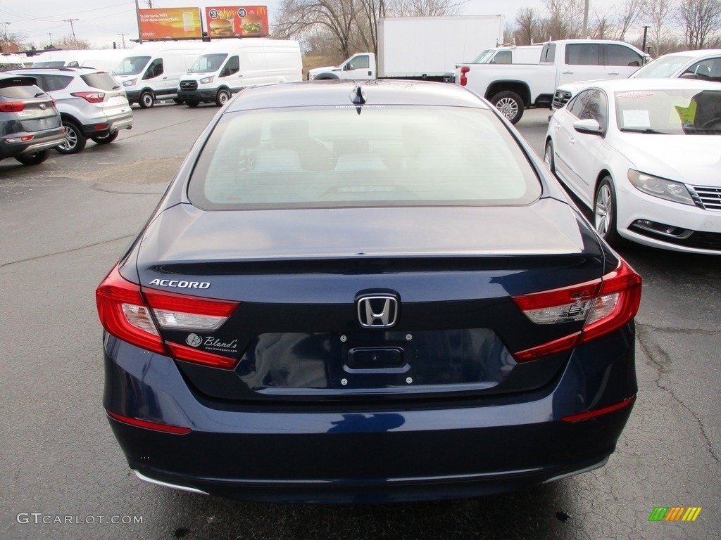 2020 Accord LX Sedan - Obsidian Blue Pearl / Gray photo #23