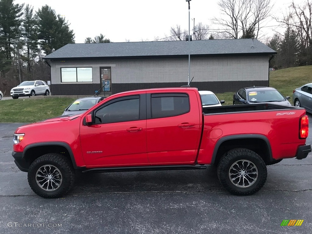 Red Hot 2017 Chevrolet Colorado ZR2 Crew Cab 4x4 Exterior Photo #145343331
