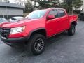 2017 Red Hot Chevrolet Colorado ZR2 Crew Cab 4x4  photo #2