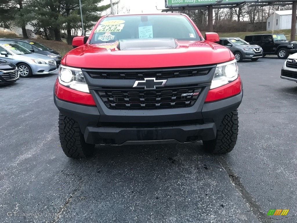 2017 Colorado ZR2 Crew Cab 4x4 - Red Hot / Jet Black photo #5