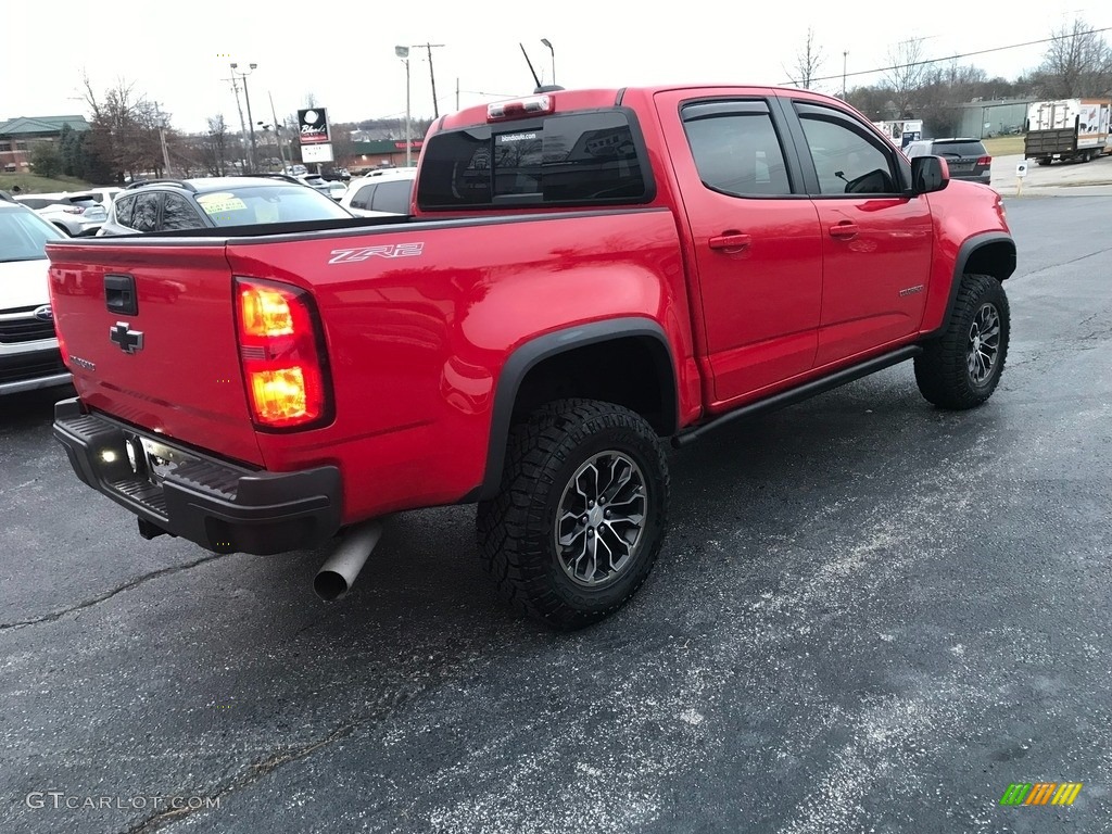 2017 Colorado ZR2 Crew Cab 4x4 - Red Hot / Jet Black photo #9
