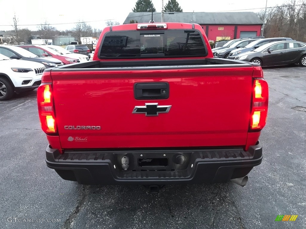 2017 Colorado ZR2 Crew Cab 4x4 - Red Hot / Jet Black photo #10
