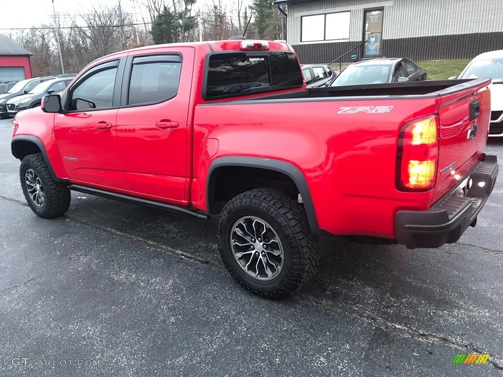 2017 Colorado ZR2 Crew Cab 4x4 - Red Hot / Jet Black photo #12
