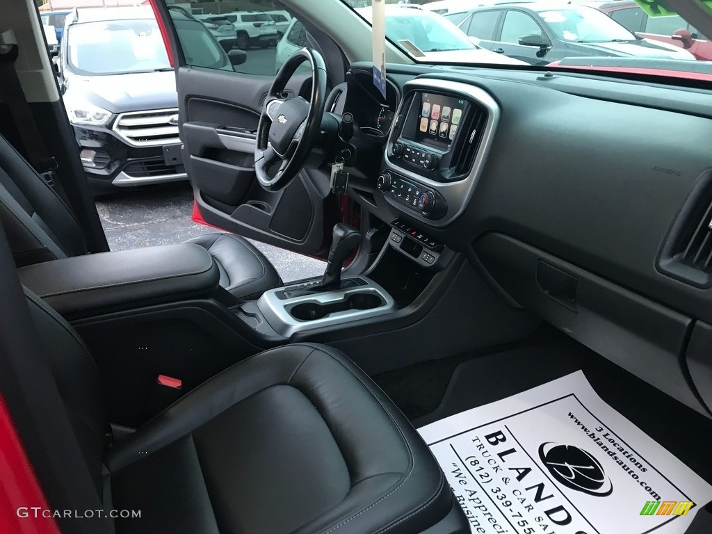 2017 Colorado ZR2 Crew Cab 4x4 - Red Hot / Jet Black photo #37