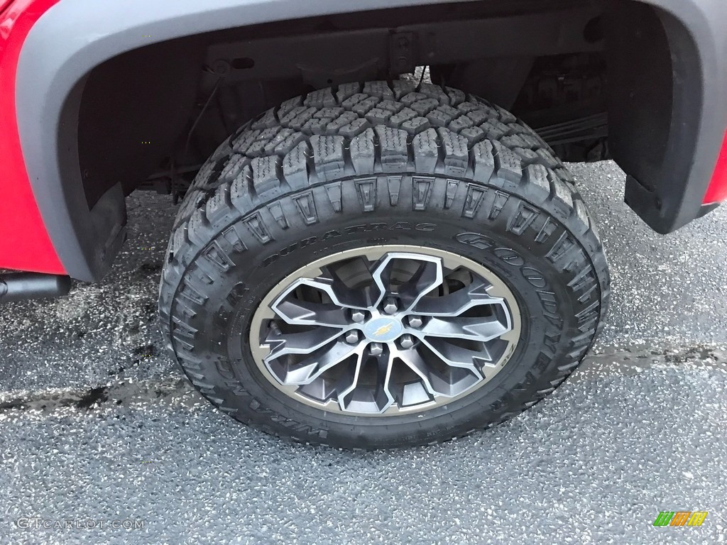 2017 Colorado ZR2 Crew Cab 4x4 - Red Hot / Jet Black photo #40
