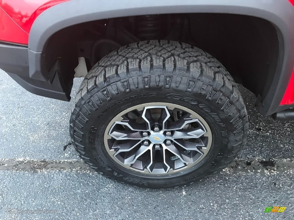 2017 Colorado ZR2 Crew Cab 4x4 - Red Hot / Jet Black photo #41