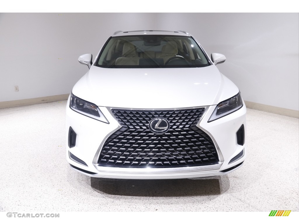 2021 RX 350 AWD - Eminent White Pearl / Parchment photo #2