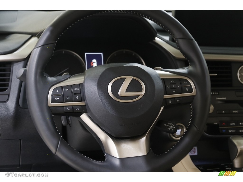 2021 Lexus RX 350 AWD Parchment Steering Wheel Photo #145343715