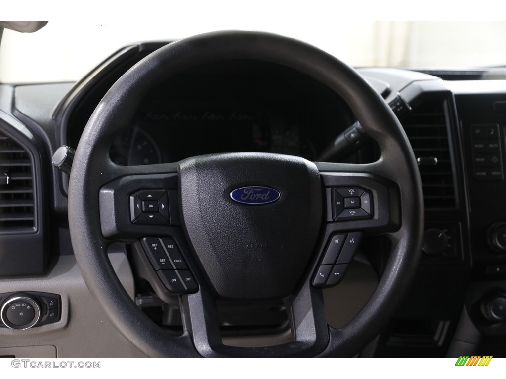2016 F150 XL SuperCrew 4x4 - Oxford White / Medium Earth Gray photo #7