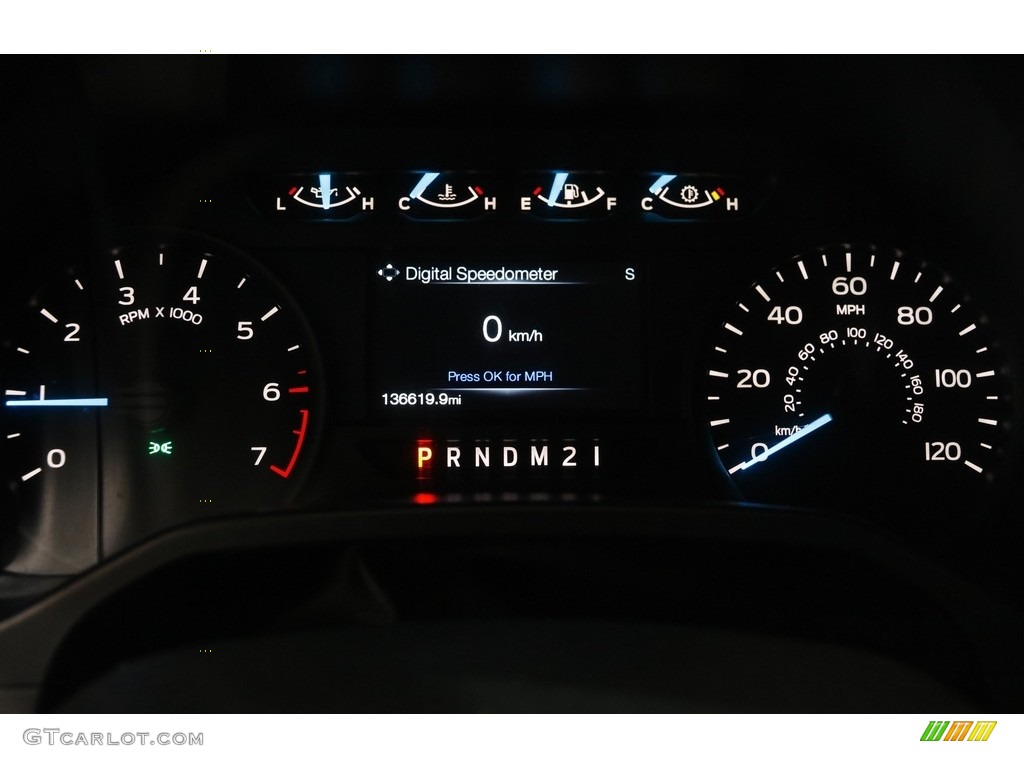 2016 F150 XL SuperCrew 4x4 - Oxford White / Medium Earth Gray photo #8