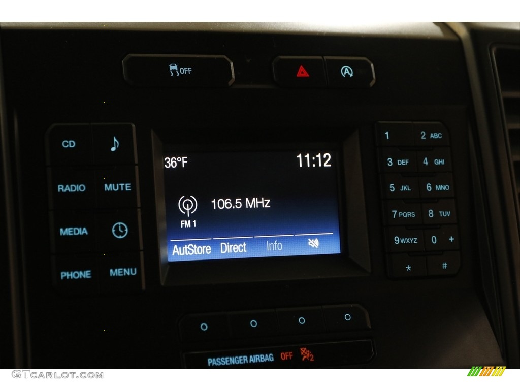 2016 F150 XL SuperCrew 4x4 - Oxford White / Medium Earth Gray photo #10