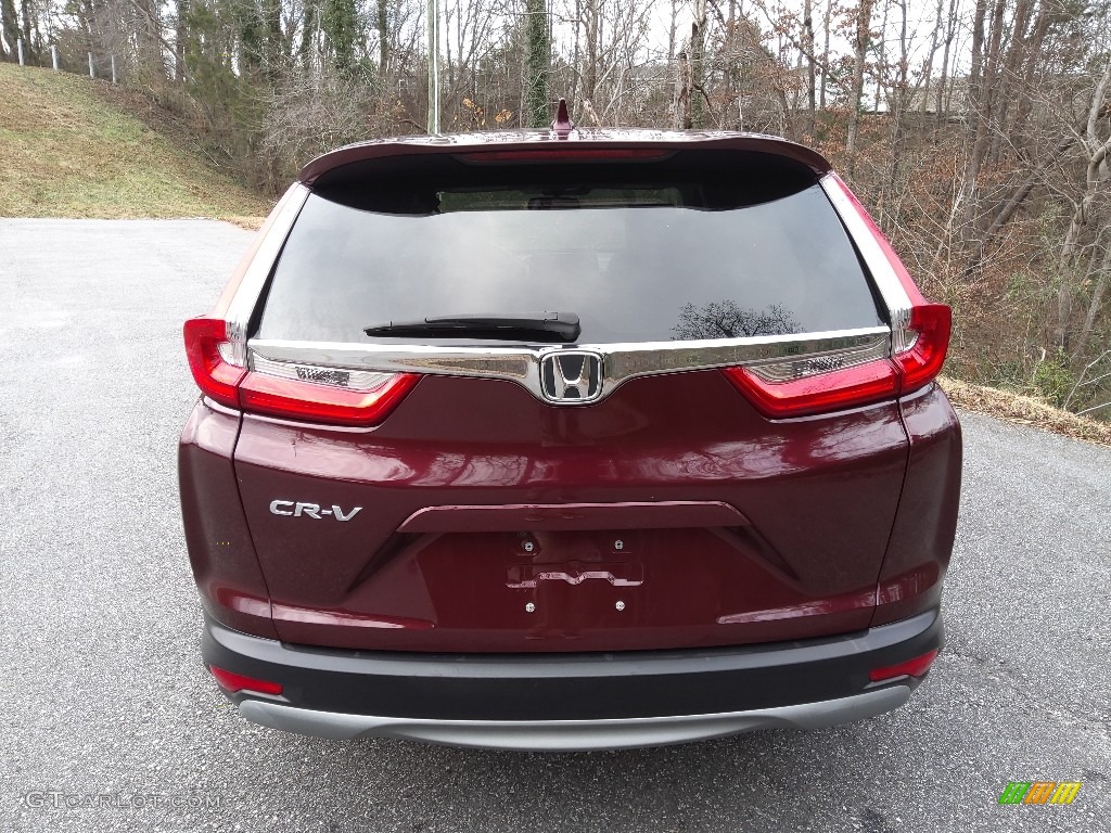 2019 CR-V EX-L - Basque Red Pearl II / Gray photo #9